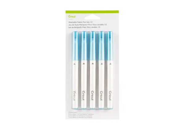 Cricut 2004846 - CRICUT WASHABLE FABRIC PEN BLUE 1.0 (5PC) RTL