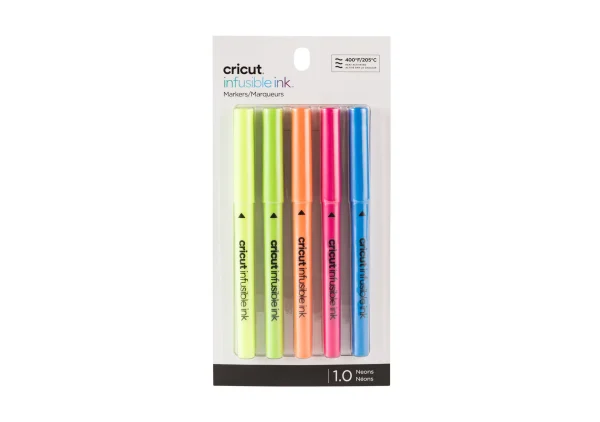 Cricut 2006258 - Cricut Explore/Maker Infusible Ink Medium Point Pen Set 5-pack (Brights); .