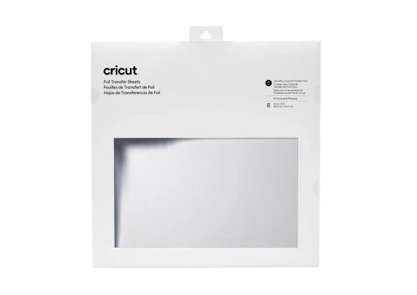 Cricut 2008719 - Cricut Transfer Foil Sheets 30x30cm 8 sheets (Silver) .