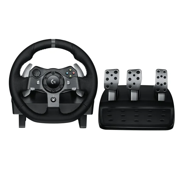 Logitech Gaming Steering Wheel G920 Driving Force USB definitive sim racing wheel exclusively for the latest Xbox On and PC l