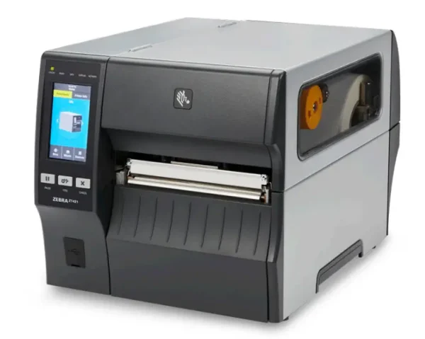 Zebra TT Printer ZT421; 6''; 203 dpi; UK/AU/JP/EU Cords; Serial; USB; 10/100 Ethernet; Bluetooth 4.1/MFi; USB Host; EZPL