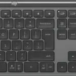 Logitech MK950 Signature Slim keyboard Mouse included Office RF Wireless + Bluetooth QWERTY US International Graphite
