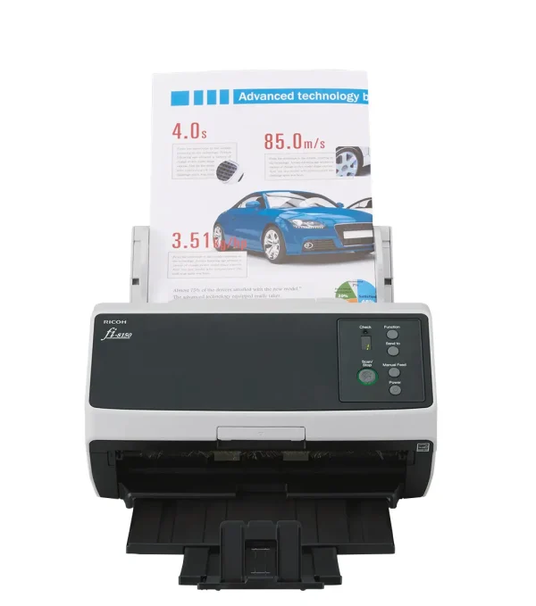 Ricoh FI-8150 ADF + Manual feed scanner 600 x 600 DPI A4 Black, Grey - Image 5