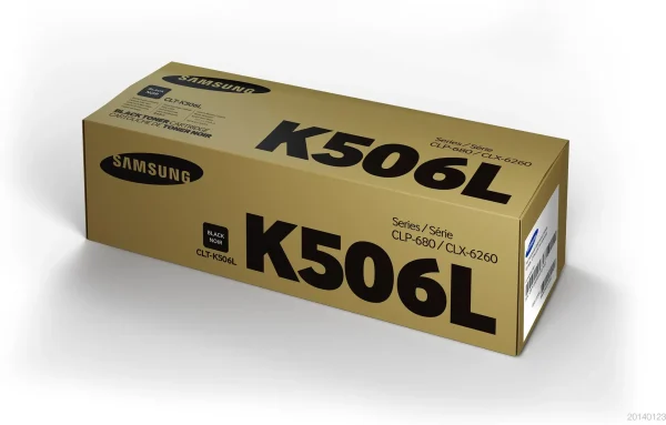 Samsung CLT-K506L High-Yield Black Original Toner Cartridge - Image 2