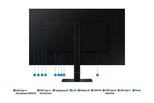 Samsung S80UD computer monitor 81.3 cm (32") 3840 x 2160 pixels 4K Ultra HD LCD Black - Image 16