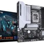 GIGABYTE B860M GAMING X WIFI6E Motherboard - Intel Core Ultra Series CPUs, 8+1+2+2 Phases VRM, up to 9200MHz DDR5, 1xPCIe 5.0 +
