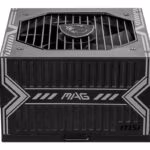 MSI MAG A650BN UK PSU '650W, 80 Plus Bronze certified, 12V Single-Rail, DC-to-DC Circuit, 120mm Fan, Non-Modular, Sleeved Cables - Image 4